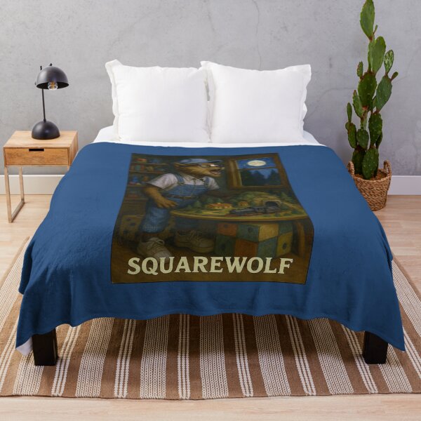 Artikelvorschau, Squarewolf Werwolf mit seiner Modelleisenbahn entworfen und verkauft von Tridentulus.