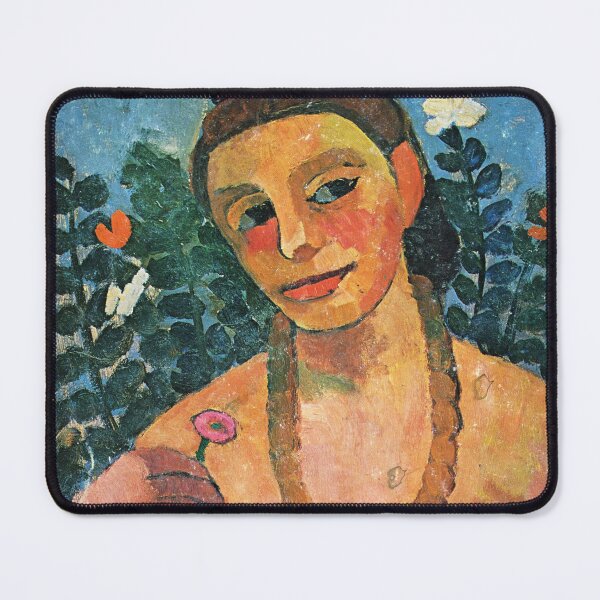 Item preview, Paula Modersohn Becker, Self-portrait designed and sold by Mauswohn.