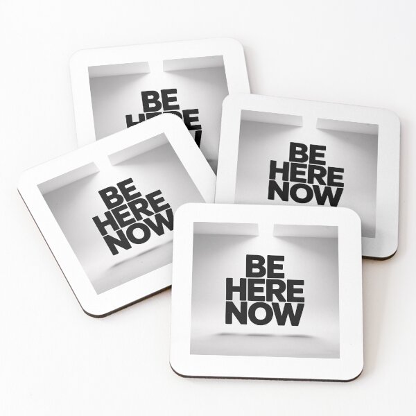 Item preview, "Be Here Now – Bold Minimalist Streetwear Typography" designed and sold by HolisticFurArt.