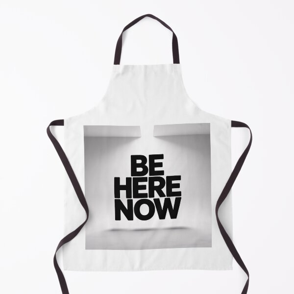 Item preview, "Be Here Now – Bold Minimalist Streetwear Typography" designed and sold by HolisticFurArt.