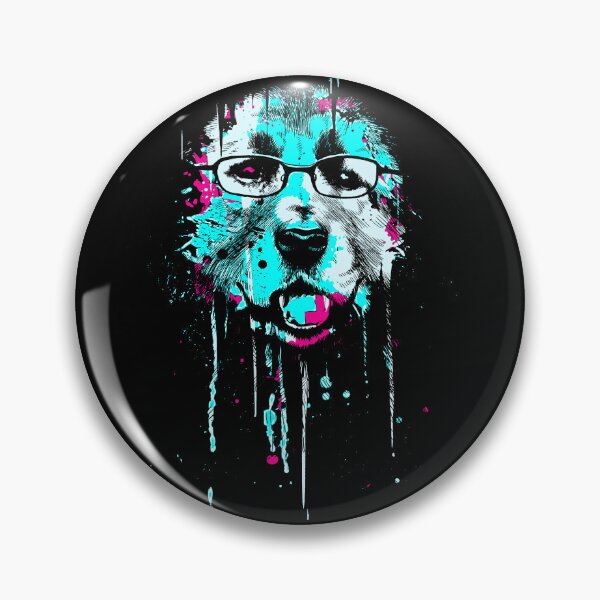 Item preview, Dog with glasses designed and sold by barmalisiRTB.