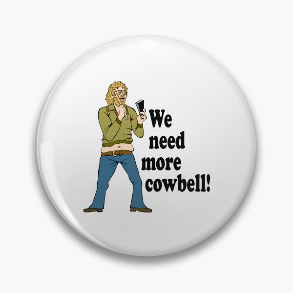Item preview, Vintage More Movies Funny Cowbell Musician Quote designed and sold by Gross-Chain-Fa.