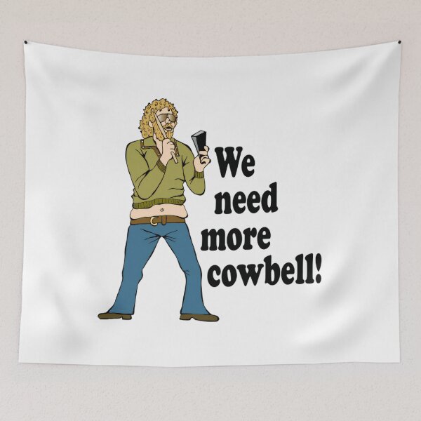 Item preview, Vintage More Movies Funny Cowbell Musician Quote designed and sold by Gross-Chain-Fa.