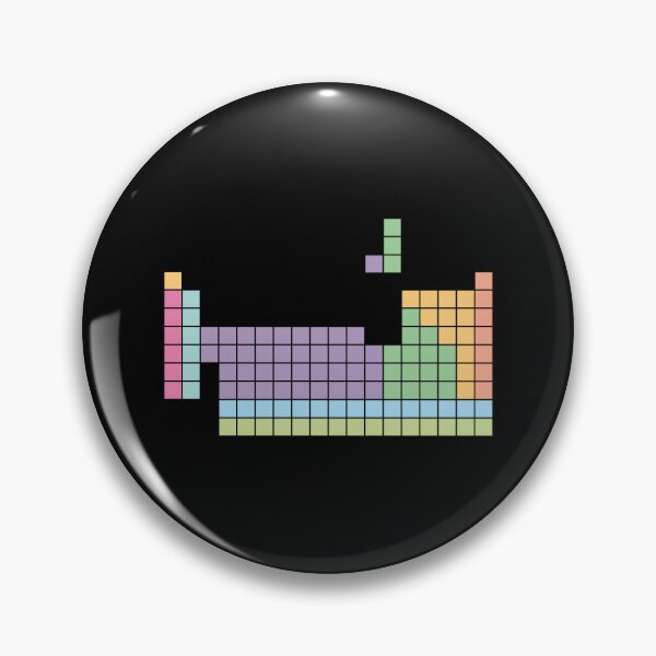 Artikelvorschau, Periodisches Tetris entworfen und verkauft von Bubble Bean Studio.