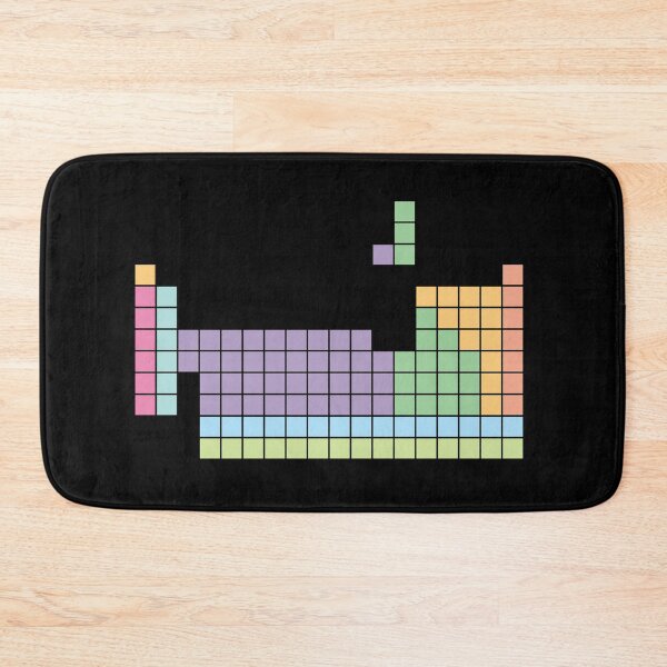 Item preview, Periodic Tetris designed and sold by Bubble Bean Studio.