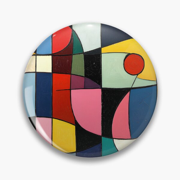 Item preview, round colorful abstract design designed and sold by SmashingDeals.