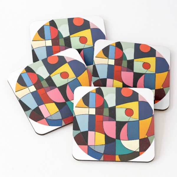 Item preview, round colorful abstract design designed and sold by SmashingDeals.