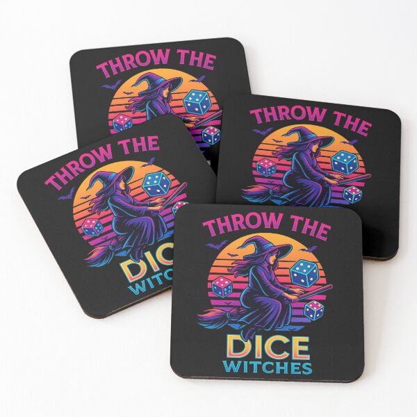 Item preview, Bunco Throw the Dice Witches Bunco Game Halloween Party Retro designed and sold by NightWisdom.