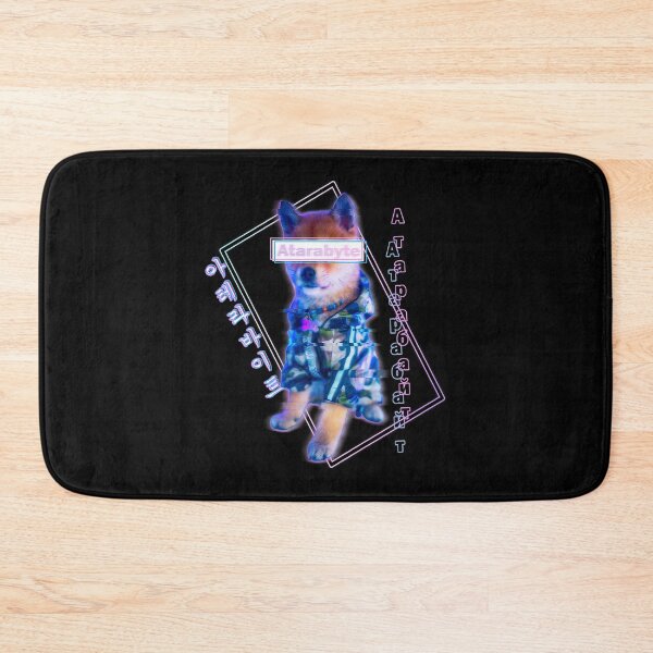 Item preview, Shiba Inu Retro Vaporwave Hologram Edition designed and sold by StevenJTober68.