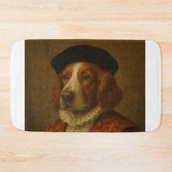 Item preview, “Dog Renaissance Painting – Funny Classical Pet Portrait, Regal Dog Artwork in Historical Styl designed and sold by FreshInkThreads.