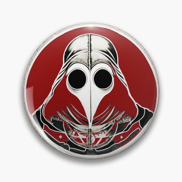 Item preview, Hooded Masked Plague Doctor Red Menace designed and sold by AuroraXGreen.