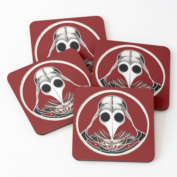 Item preview, Hooded Masked Plague Doctor Red Menace designed and sold by AuroraXGreen.