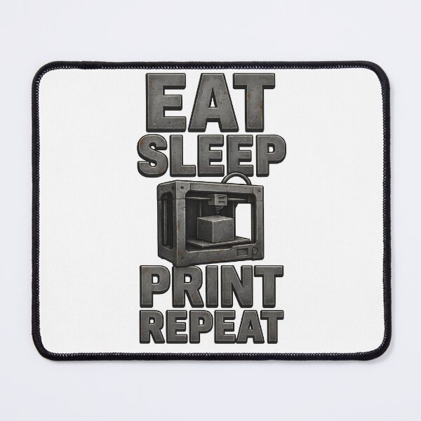 Item preview, eat.sleep.print.repeat designed and sold by DruckMoped.