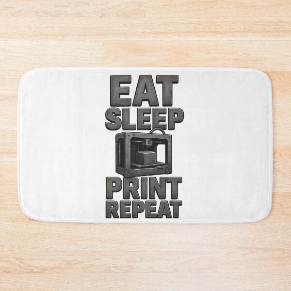 Item preview, eat.sleep.print.repeat designed and sold by DruckMoped.