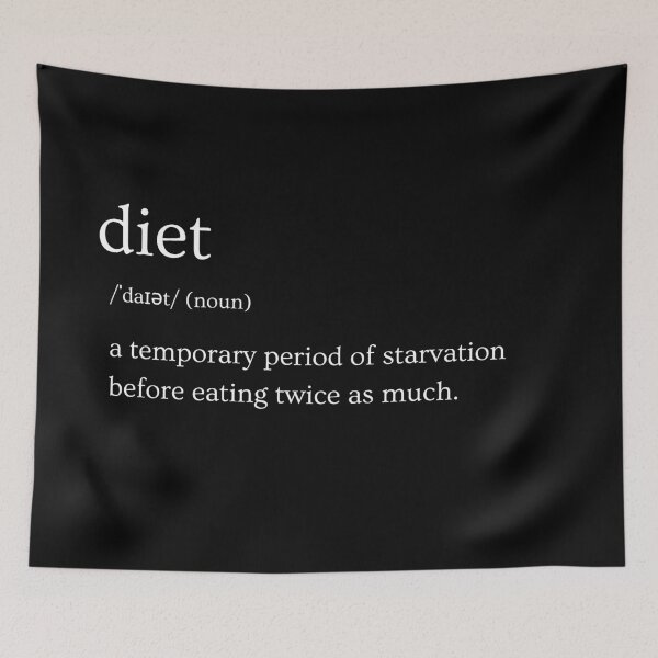 Item preview, Diet Dark | Funny Definition Print | Sarcastic & Witty T-Shirt designed and sold by Azurion.