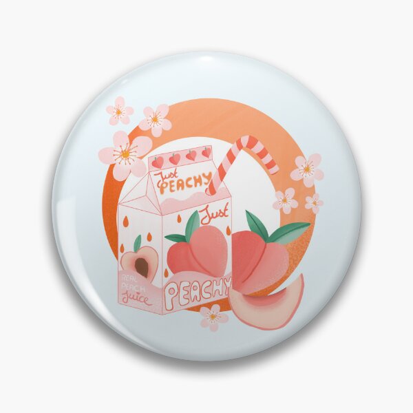 Item preview, Just peachy - peach juice box designed and sold by Home Cyn Home.