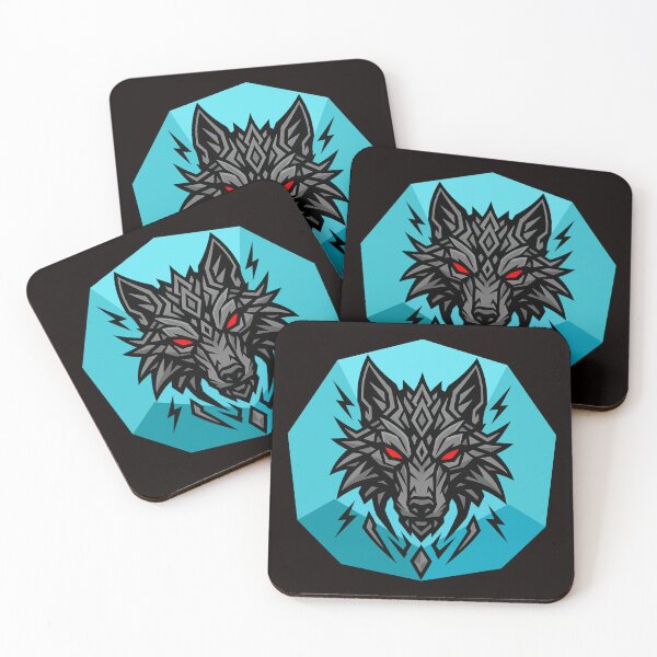 Item preview, Cyber Tribal Wolf designed and sold by Tadeusz1.