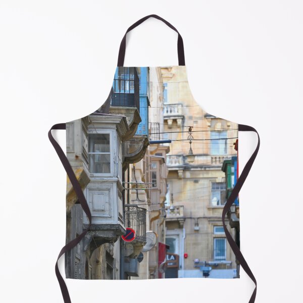 Item preview, Traditional wooden balconies in a Valletta street, Malta. Original photography designed and sold by studio838.