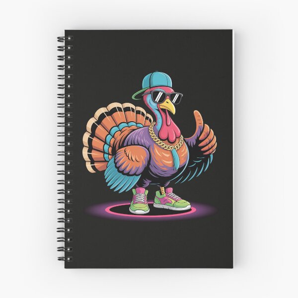 Item preview, "Cool Streetwear Turkey – Funny Hip Hop Animal Art" designed and sold by HolisticFurArt.
