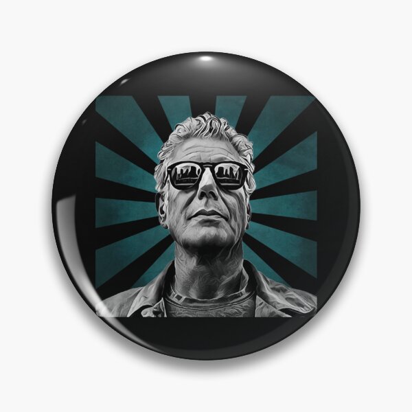 Item preview, Anthony Bourdain II Retro Pixel II 70s designed and sold by GeneCummerata.