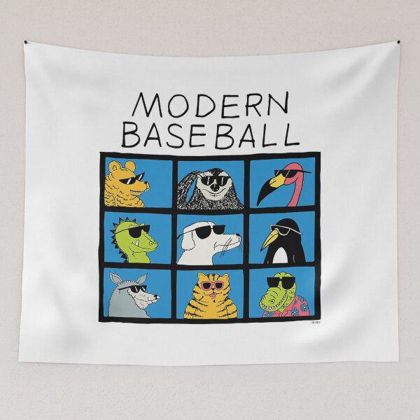 Artikelvorschau, Moderner Baseball - Animal Bunch entworfen und verkauft von ElizabethHarri5.