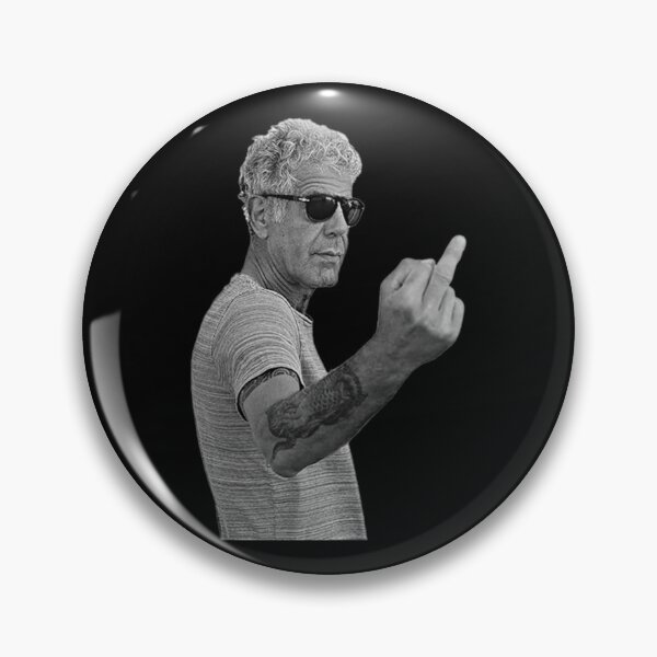 Item preview, Anthony Bourdain Legend Middle Finger Style designed and sold by GeneCummerata.