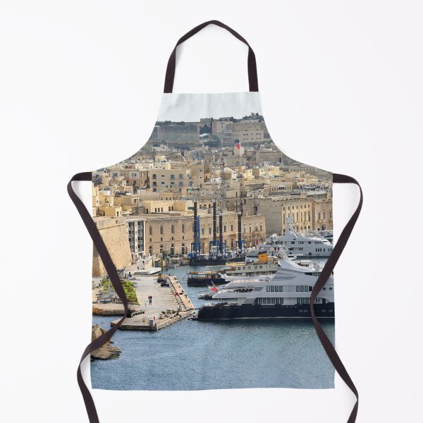 Item preview, Many boats in bay of Valletta, Malta. Original photography designed and sold by studio838.