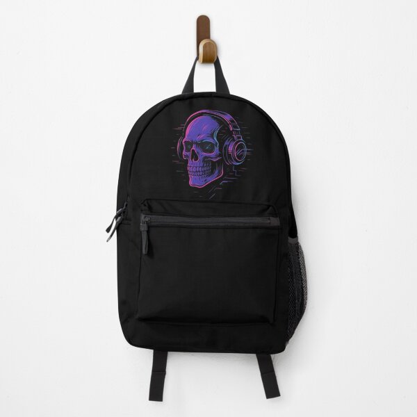 Item preview, “Neon Skull – Cyberpunk Streetwear Art” designed and sold by DailyVibesCo.