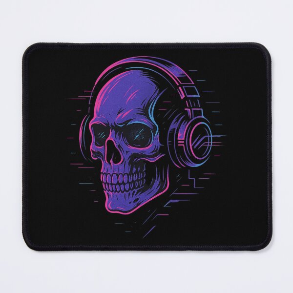 Item preview, “Neon Skull – Cyberpunk Streetwear Art” designed and sold by DailyVibesCo.