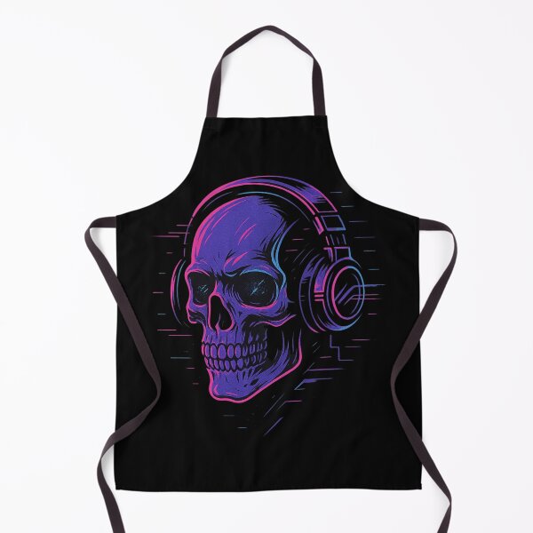 Item preview, “Neon Skull – Cyberpunk Streetwear Art” designed and sold by DailyVibesCo.