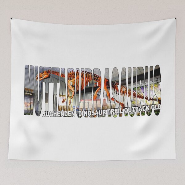 Item preview, MUTTABURRASAURUS Hughenden - Dinosaur Trail Outback QLD designed and sold by Adam Gormley.
