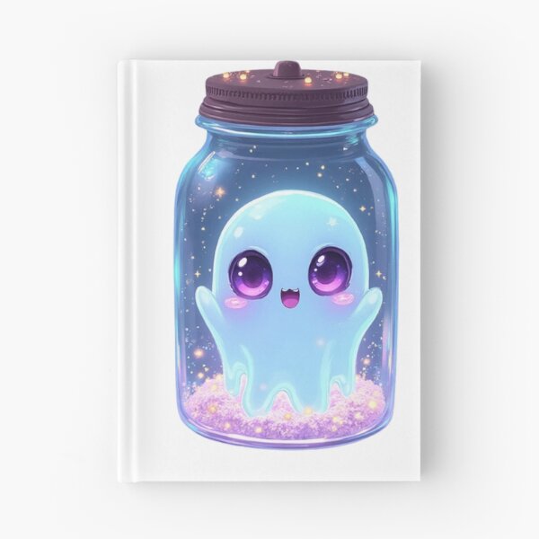 Item preview, Creepy Cute Ghost Jar – Kawaii Pastel Spirit designed and sold by SEBRYS.