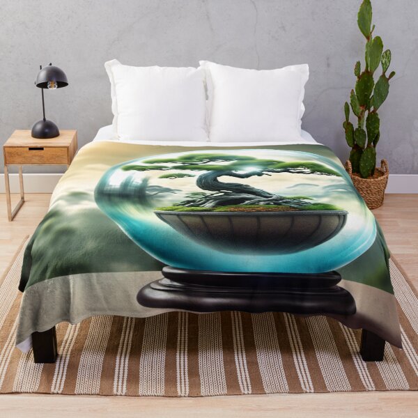 Item preview, Mystical Bonsai in a Glass – Zen Nature Artwork designed and sold by Salimgor Hangaround Music.