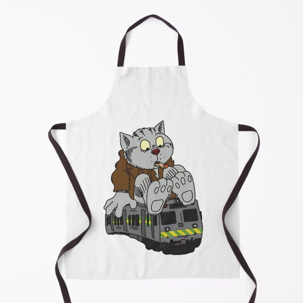 Item preview, Fritz The Cat Train designed and sold by SanneHappyBirt.