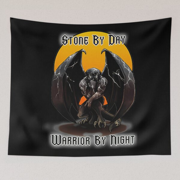 Item preview, Guardian Creatures Vintage Stone Fantasy At Night designed and sold by Art-Shop-cabre.