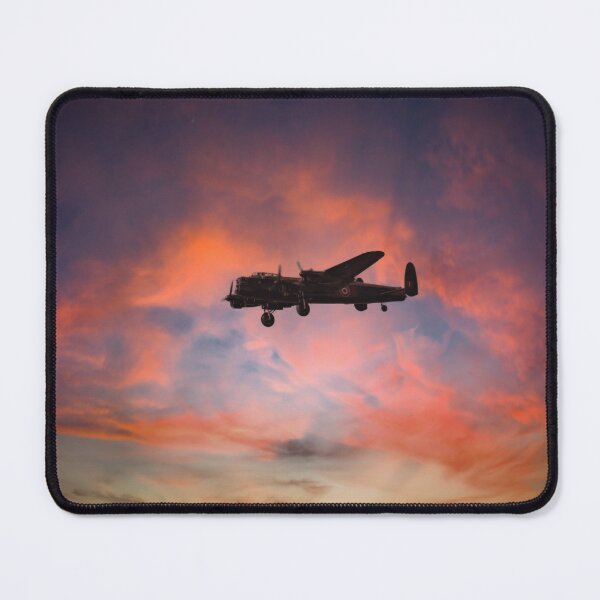 Item preview, 'Homeward bound' Lancaster Bomber Aircraft at Dawn designed and sold by CEastwoodPhotos.