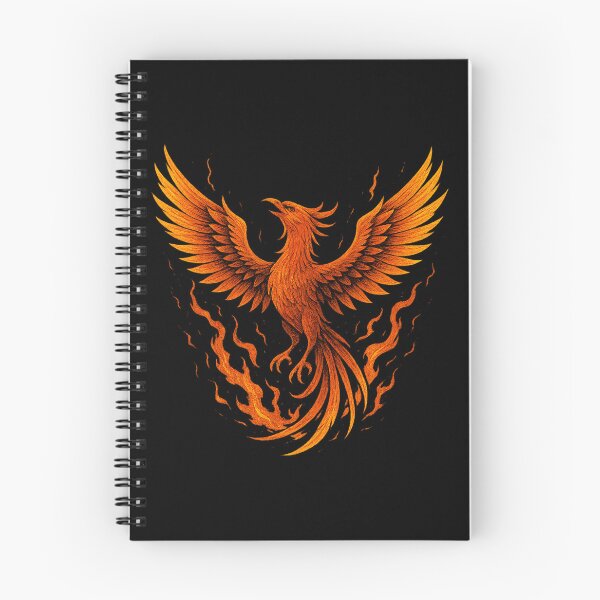 Item preview, “Phoenix Rebirth – Rise from the Flames” designed and sold by DailyVibesCo.
