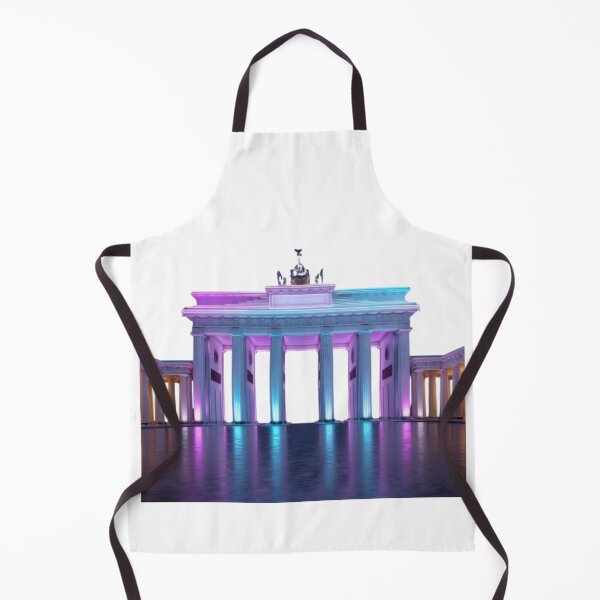 Item preview, Neon Brandenburg Gate Berlin Glow designed and sold by AlexLineArt.
