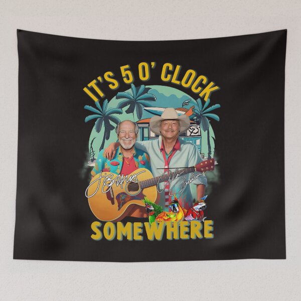 Item preview, Jimmy Buffett And Alan Jackson it’s 5 o’ Clock Somewhere designed and sold by TonyHarris5.