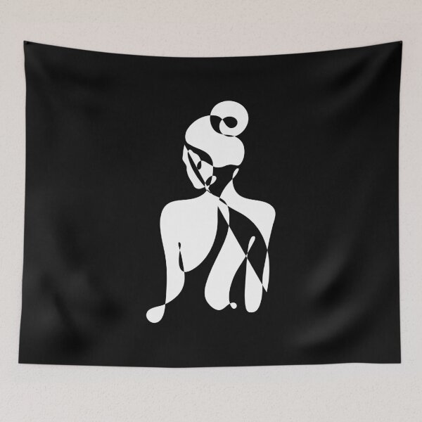Item preview, White Shadow - Woman Back Pose  designed and sold by altandesign.