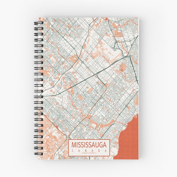 Item preview, Mississauga City Map of Ontario, Canada  - Bohemian designed and sold by deMAP.