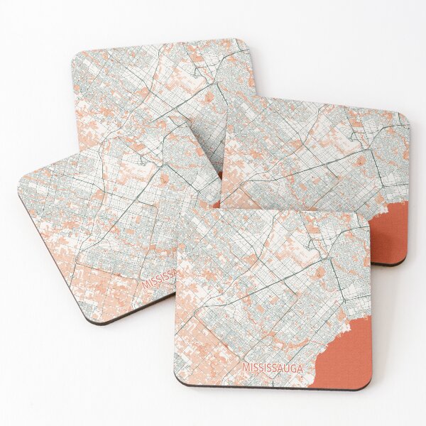 Item preview, Mississauga City Map of Ontario, Canada  - Bohemian designed and sold by deMAP.