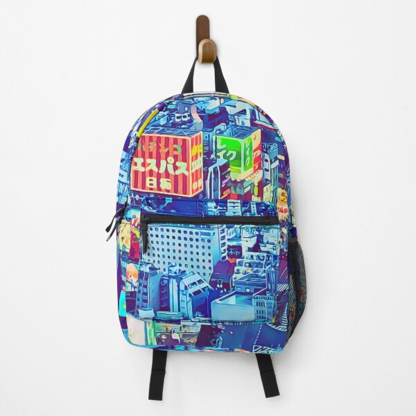 Item preview, Neon Dreams of Shinjuku – Pop Art Cityscape designed and sold by JapanPopArt.