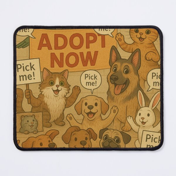 Item preview, Adopt Now Pet Adoption Awareness Design designed and sold by HelpHaha.