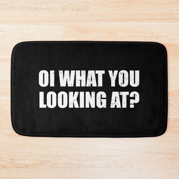 Item preview, Oi What You Looking At - Funny Sarcasm Saying designed and sold by xhearalisa.
