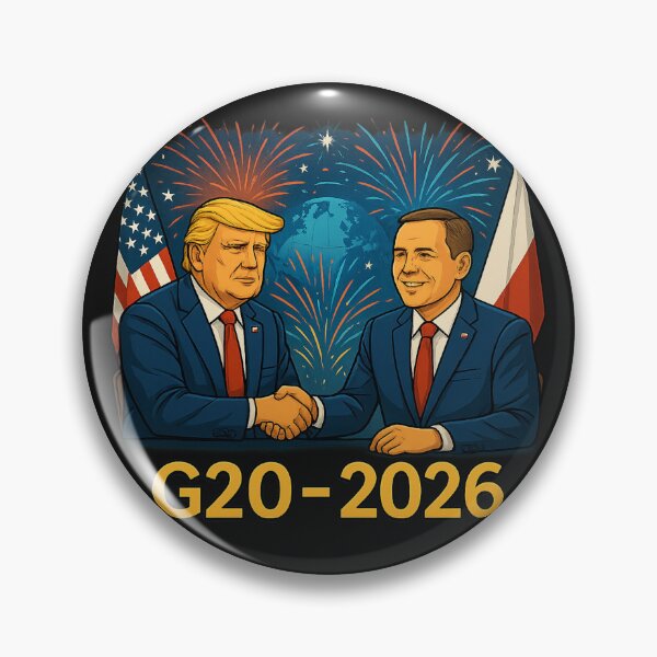 Item preview, 250th Anniversary of the USA - G20 – 2026: Trump & Nawrocki – A New Chapter in Global Partnership designed and sold by Collins Design.