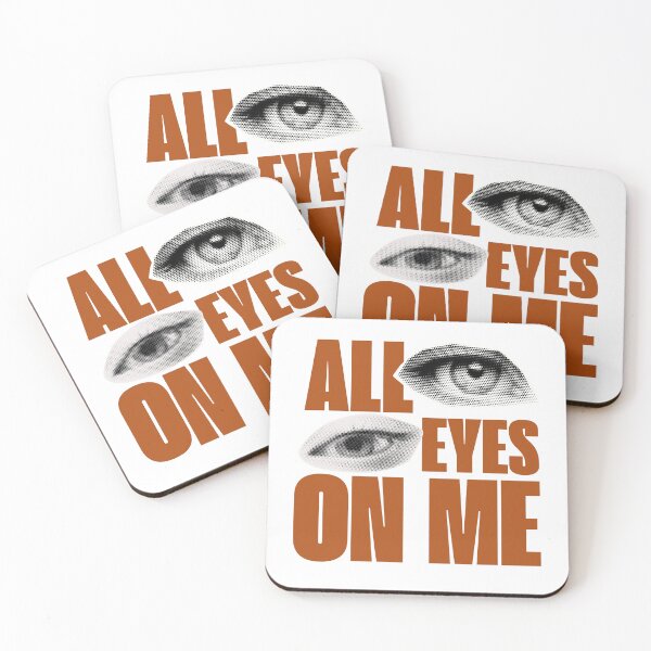 Item preview, All Eyes On Me - Bold Pop Art Design with Half-Tone Eyes designed and sold by Colorful-Garden.