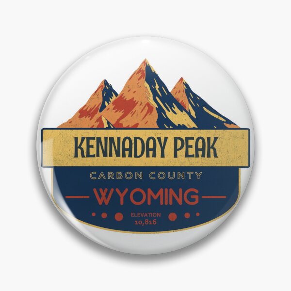 Item preview, Kennaday Peak, Carbon County, Wyoming, Mountain Design designed and sold by Wanderful-roads.