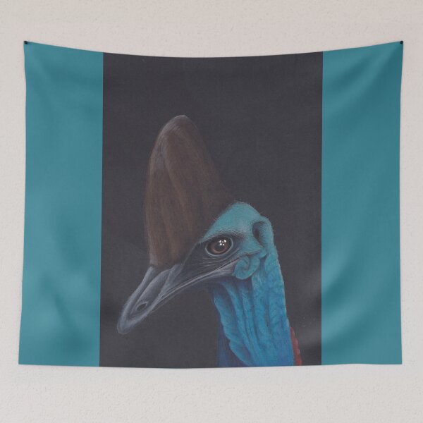 Item preview, Clever girl cassowary  designed and sold by Laura Hillman.