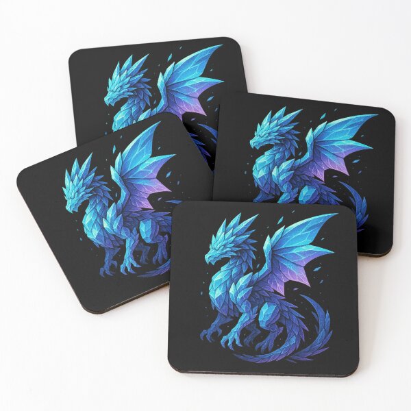 Item preview, “Crystal Dragon – Shards of Power” designed and sold by DailyVibesCo.